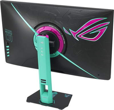 Гејминг монитор ASUS ROG Strix XG27ACMEG G Hatsune Miku Edition, 27\", 2560x1440, сина боја