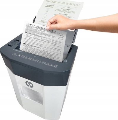 Shkatërrues dokumentesh HP OneShred Auto 80CC P-4, cross cut, i zi