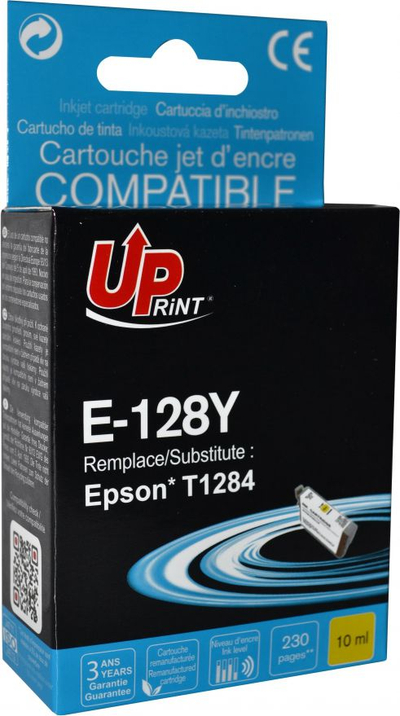 Ngjyrë UPrint E-128Y/C13T12844011, e verdhë