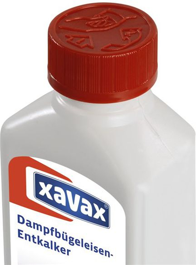 Solucion për heqjen e gëlqeres Xavax Descaler, për hekur rrobash me avull, 250ml, transparent