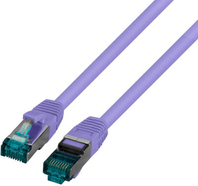 Kabllo rrjeti Digitus RJ45 SFTP Cat 6A, 1.5m, LSZH, vjollcë