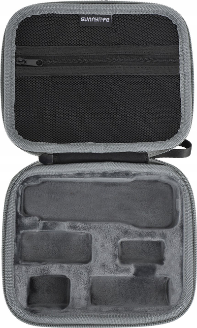 Çantë mbrojtëse Sunnylife për DJI Osmo Pocket 3, hard case për aksesore, e zezë