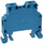Bornë terminale MRK-6 ZUG-6, 6mm², blu