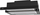 Aspirator i fut me Cata TFH 6630 BK, 575 m³/h, 60 cm, i zi
