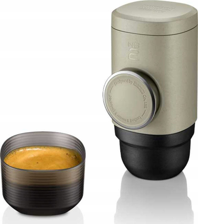 Aparat portativ për kafe Wacaco Minipresso NS2, për kapsula Nespresso, plastike e qëndrueshme, jeshile