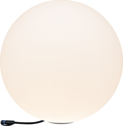 Dritë dekorative Paulmann Plug &amp; Shine LED Globe 50cm, për jashtë, e bardhë