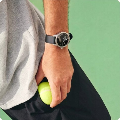Ora e mençme Withings ScanWatch 2, 42mm, hibride, e zezë