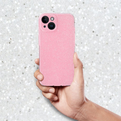 Силиконска маска Blink за iPhone SE 2022, проѕирна, со сјај