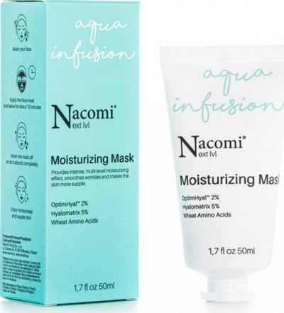 Maskë fytyre Nacomi Next Level Moisturizing Mask, 50ml