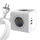 Prizë zgjatuese ProXtend Power Cube, 4x Schuko, 1.4m, porta USB, e bardhë
