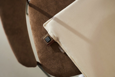 Jastëk ngrohës ulëseje Duux Heated Seat Pad, 40x40cm, memory foam, bezhë