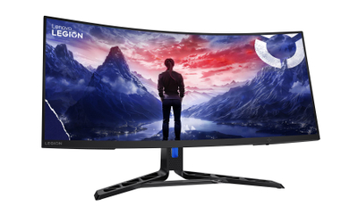 Монитор Леново Легија R34w-30, 34\", 3440 x 1440, црн