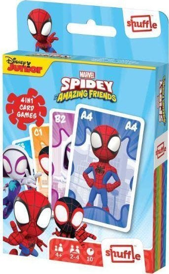 Loja me letra Cartamundi Shuffle Spidey, 32 letra, kompakte