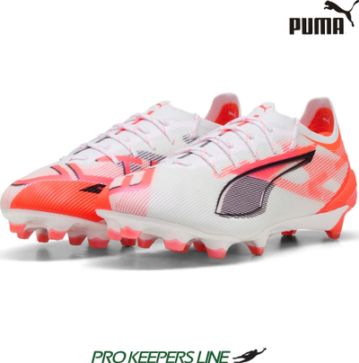 Kopa futbolli Puma Ultra 5 Ultimate FG, për burra, bar natyral, të zeza