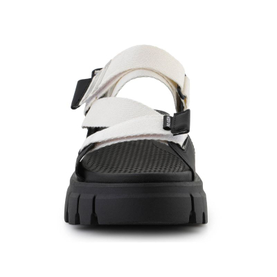 Sandale Palladium Revolt Sandal Army Star W, me platformë, vegane, gri