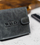 Паричник за мажи Always Wild Leather Collection, нубук кожа, RFID Protect, темно сив
