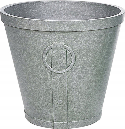 Vazo lulesh Beliani Plant Pot Vari, 45 cm, gri