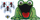 Loja e hedhjes SCHILDKRÖT Feed the Frog Toss Game, me disqe, për kalamaj 4+