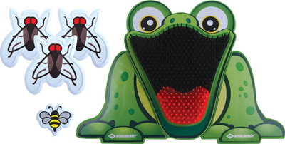 Loja e hedhjes SCHILDKRÖT Feed the Frog Toss Game, me disqe, për kalamaj 4+