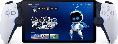 Пренослива конзола PlayStation Portal, екран 8", 1080p 60fps, бела