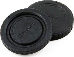 Kapak zëvendësues JJC për trup kamere edhe objektiv Pentax Q, set 2 copë, i zi