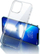 Mbajtëse telefoni Kingxbar Elegant për Apple iPhone 13, TPU + PC, kundra gërvishtjeve, transparente