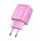 Karikues muri Tech-Protect NCA30, 30W PD QC3.0, 2 porta USB, rozë