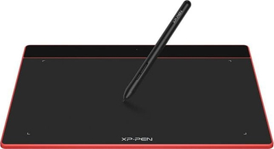 Графички таблет XP-Pen Deco Fun L, 10\", USB, црвен