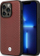 Kllaf telefoni BMW BMHCP14L22RFGR për iPhone 14 Pro, lëkurë, Diamond Pattern, burgundy