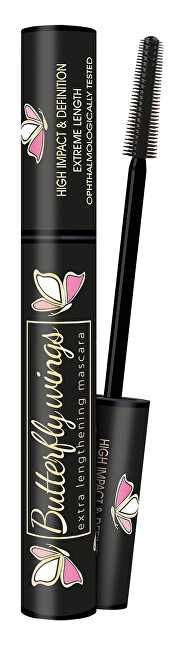 Maskarë Dermacol Butterfly Wings, e zezë 9 ml