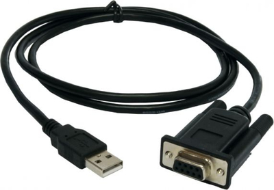 Adapter USB në RS232 Exsys USB 2.0, USB A mashkull, RS232 femër