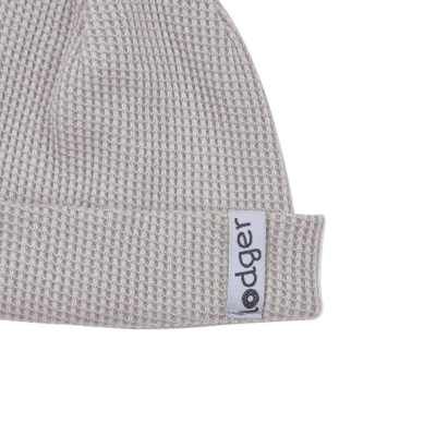 Капа за бебе Lodger Beanie Ciumbelle, 1–2 години, памук, сива