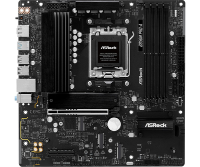 Pllakë amë Asrock B850M Pro-A, Socket AM5, DDR5, Micro ATX, e zezë