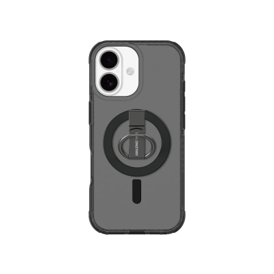 Mbulesë telefoni Amazingthing Titan Pro Grip Ring për iPhone 17, me MagSafe, e zezë