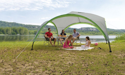Strehë kampingu Coleman Event Shelter Pro L, 3 x 3 m, me mbrojtje nga dielli (UV), e bardhë