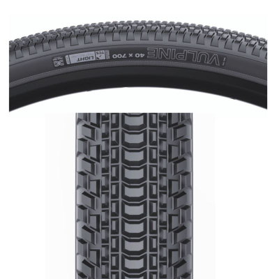 Gomë biçiklete WTB Vulpine 700 x 40, TCS, 60TPI, e zezë