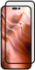 Xham mbrojtës FIXED Armor për Apple iPhone 14/13/13 Pro, me aplikues, i zi