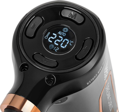 Pajisje automatike për stilimin e flokëve Teesa, 20 W, e zezë