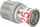 Nipël kaluese Uponor S-Press Plus 25 R1, inoksi, gri
