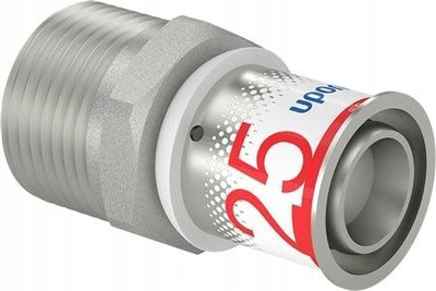 Nipël kaluese Uponor S-Press Plus 25 R1, inoksi, gri