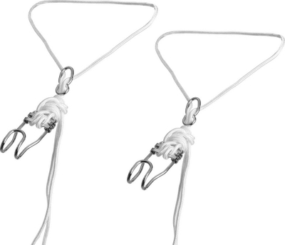 Set për montu hamakun, 2 x 3m litar, mban deri 120 kg, metal dhe najlon
