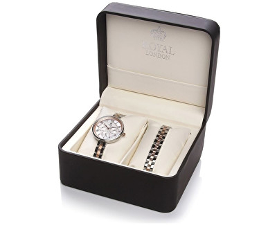Set orë dore dhe byzylyk Royal London 21333-08