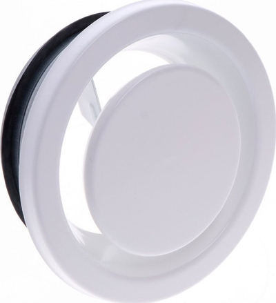 Difuzor ajri HEATPEX ARIA për ajër të nxjerrjes, 125mm, i bardhë
