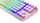 Tastierë mekanike Gaming Endorfy THOCK TKL OWH P, USB, Kailh Brown, RGB, e bardhë