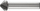 Freze kundërthyesi PFERD KES HSSE 25202134, 16.5mm, 90°, metal