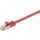 Kabllo rrjeti Wentronic Goobay 91598, RJ-45 në RJ-45, Cat 7, 1.5 m, e kuqe