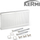 Radiator paneli Kermi therm-x2 Profil-V, tip 33, 900x2000 mm, i bardhë