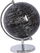 Глобус декоративен COOK Globe, 20 cm, метален, црн