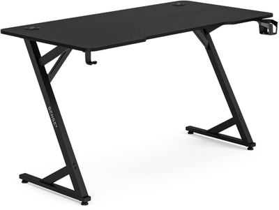 Tavolinë gaming SENSE7 VAMO, 140x70cm, strukturë çeliku, e zezë