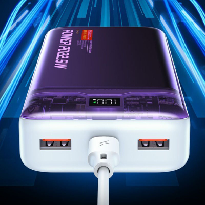 Powerbank Wekome WP-351 Vanguard, 20000mAh, PD 20W QC 22.5W, vjollcë